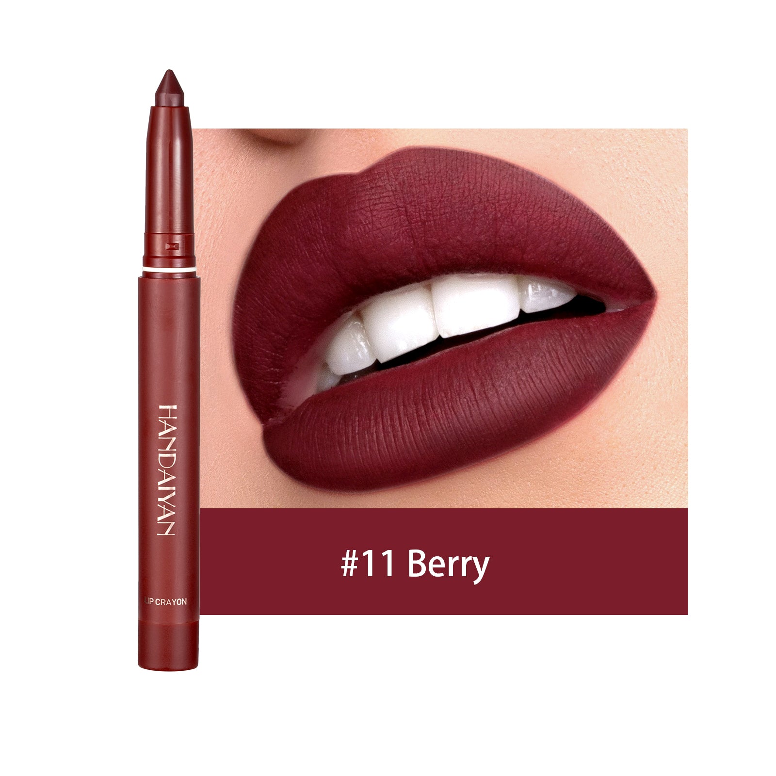 Matte Nude Lip Liner-with Crayon