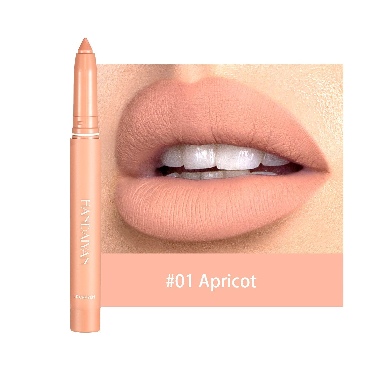 Matte Nude Lip Liner-with Crayon