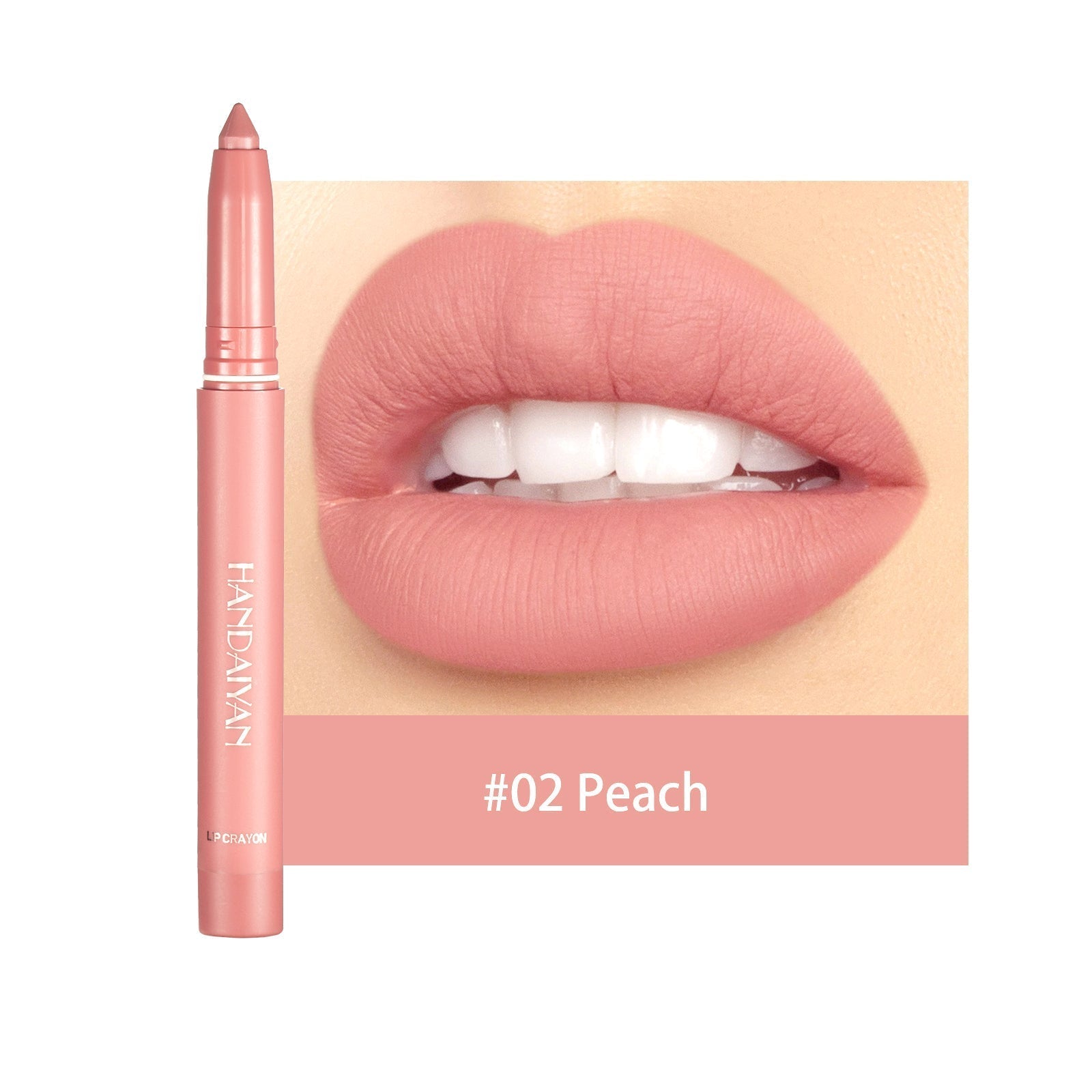 Matte Nude Lip Liner-with Crayon