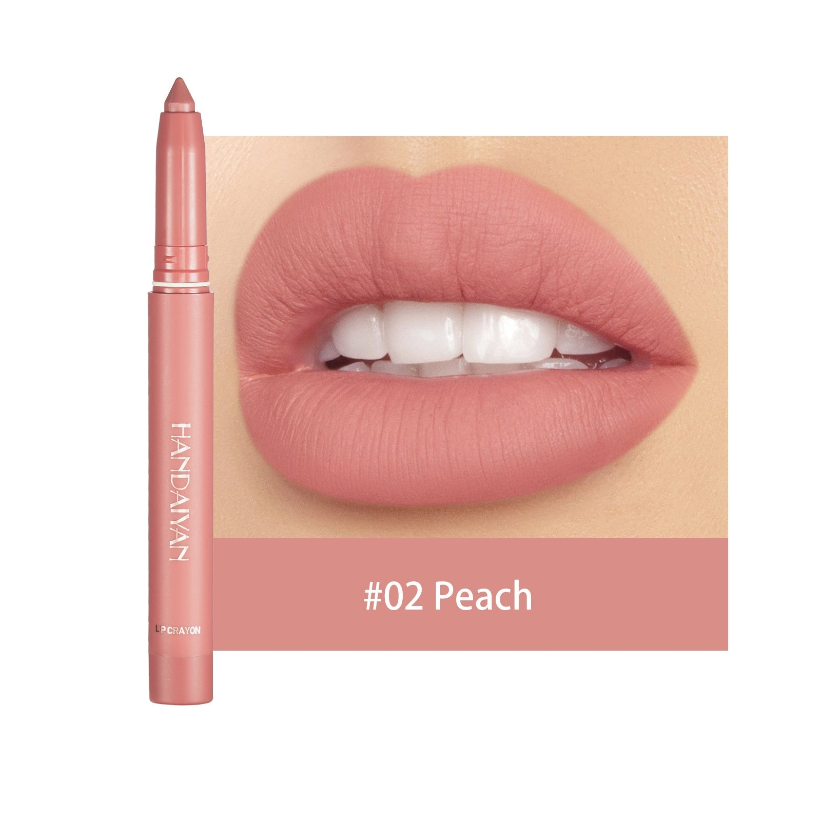 Matte Nude Lip Liner-with Crayon