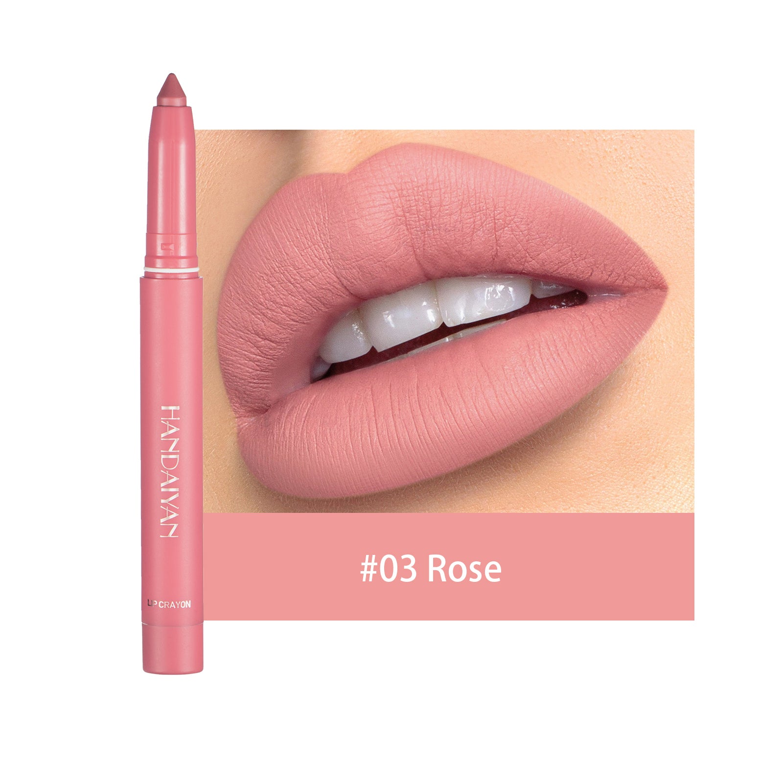 Matte Nude Lip Liner-with Crayon