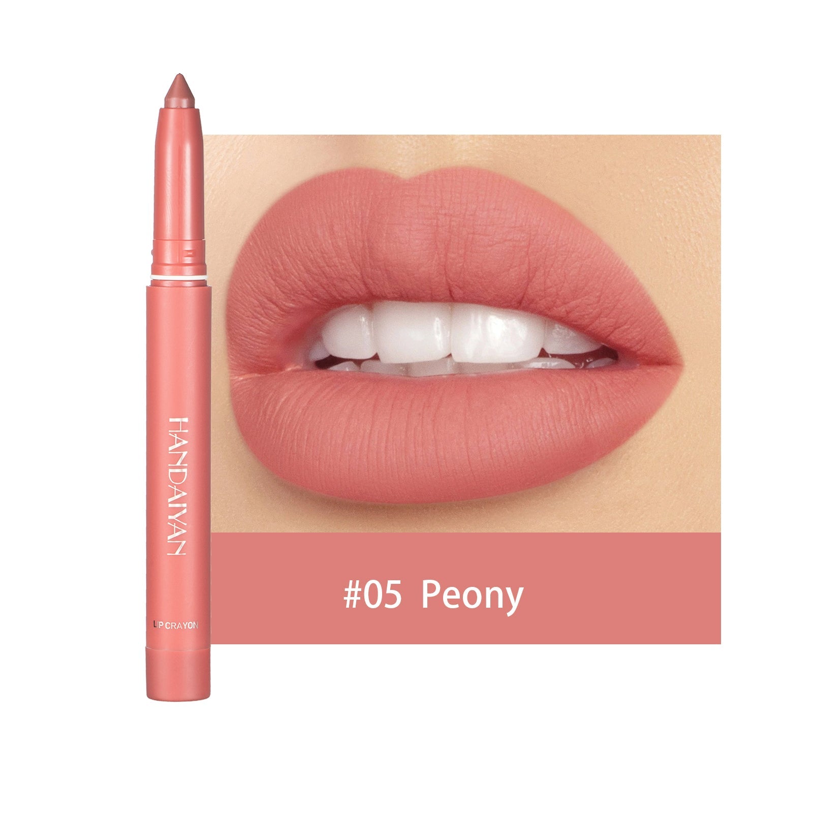 Matte Nude Lip Liner-with Crayon