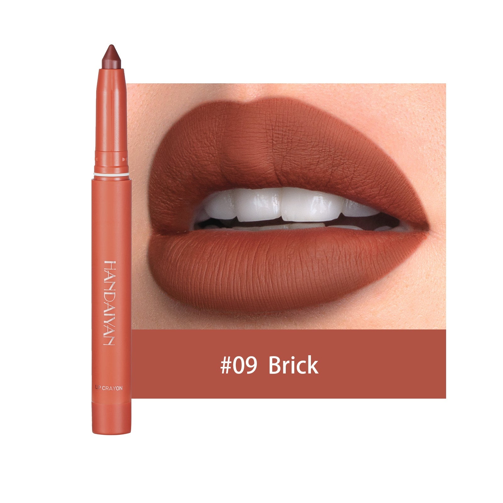 Matte Nude Lip Liner-with Crayon