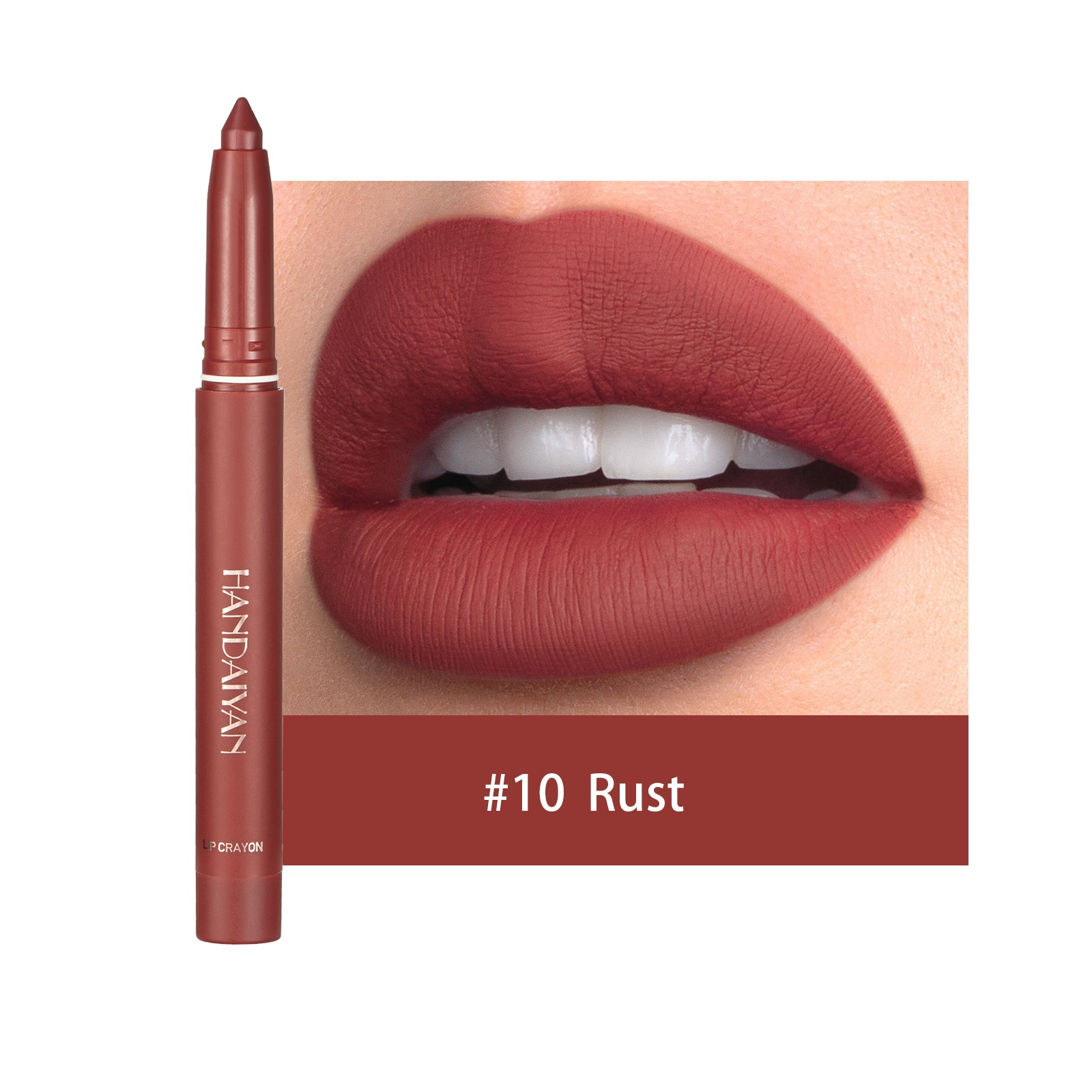 Matte Nude Lip Liner-with Crayon