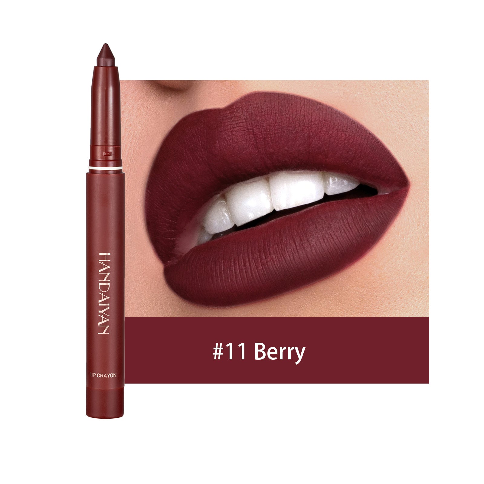 Matte Nude Lip Liner-with Crayon