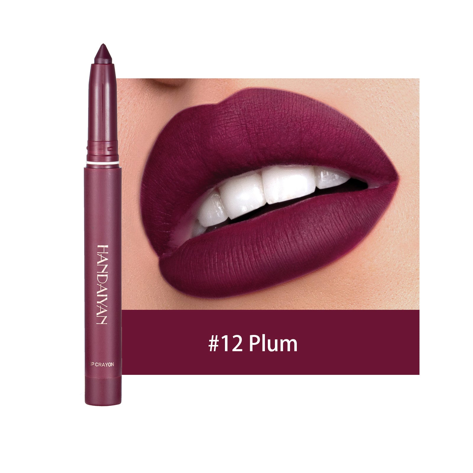 Matte Nude Lip Liner-with Crayon