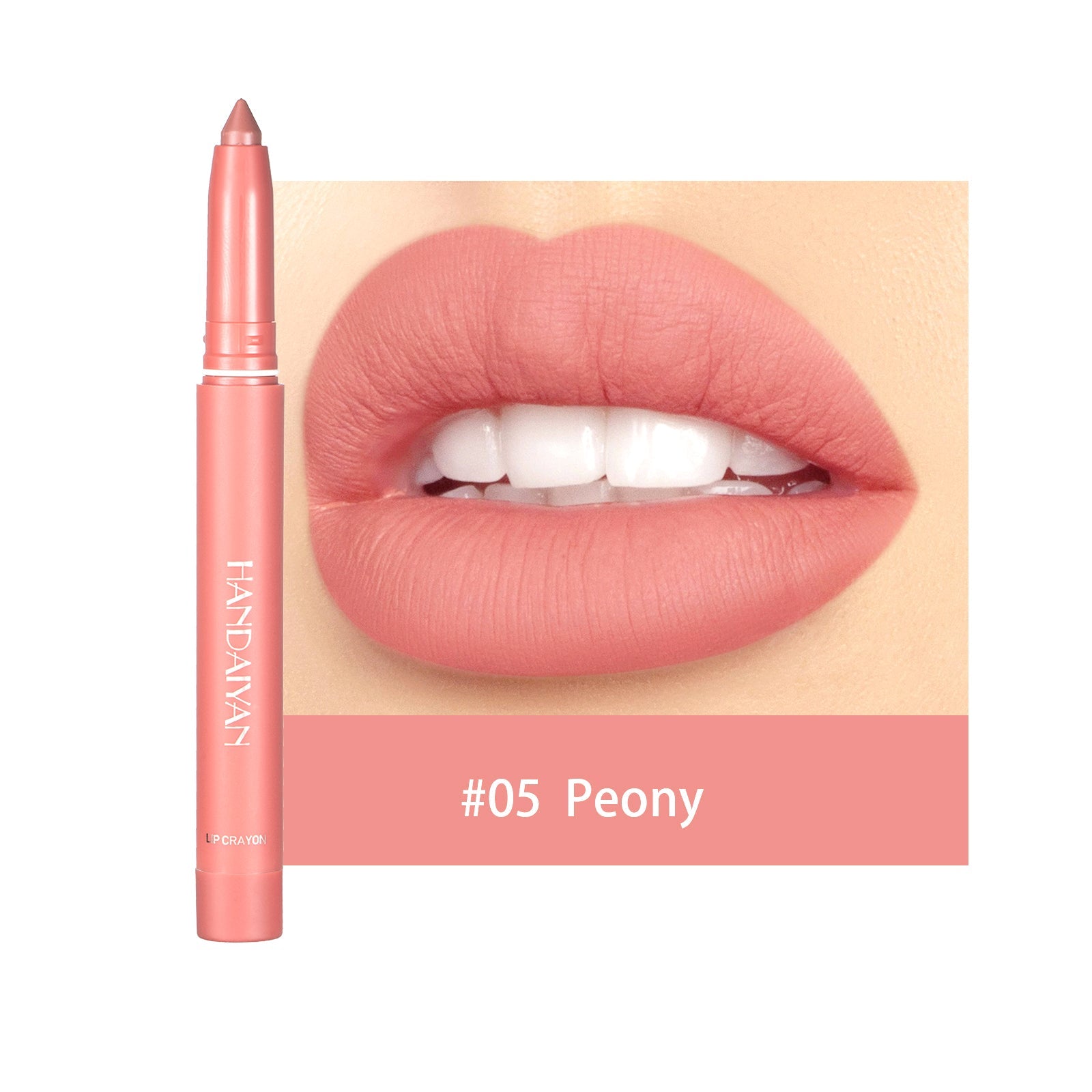 Matte Nude Lip Liner-with Crayon