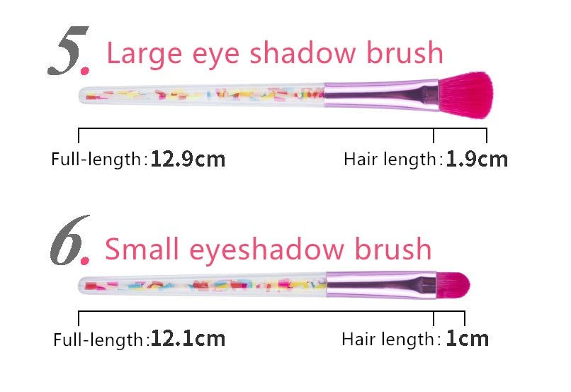 Candy Soft Makeup Brushes