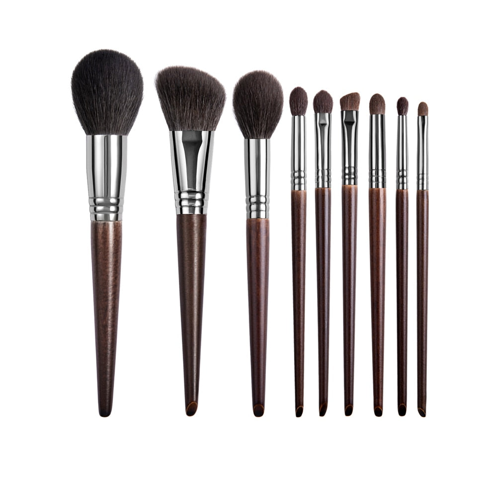 Dark Hot Make Up Brushes