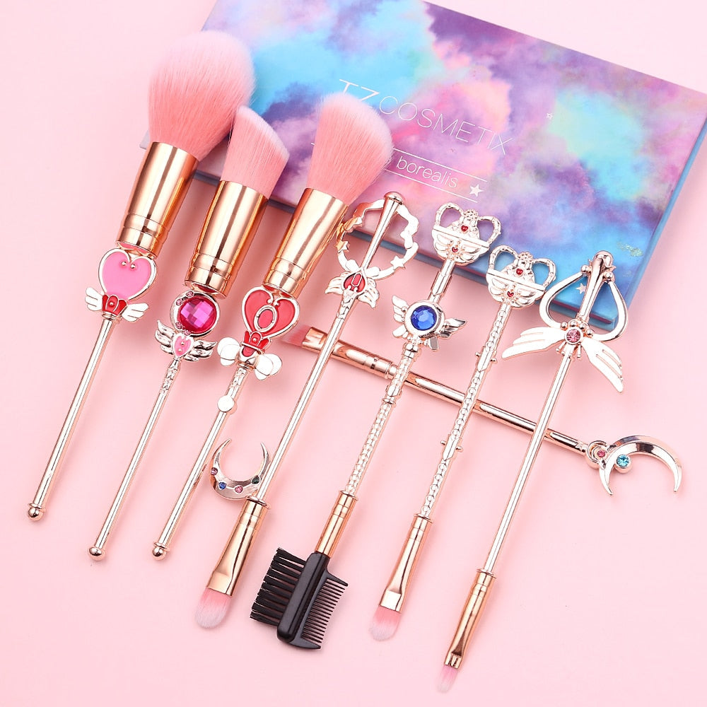 Anime Cosmetic Makeup Brushes