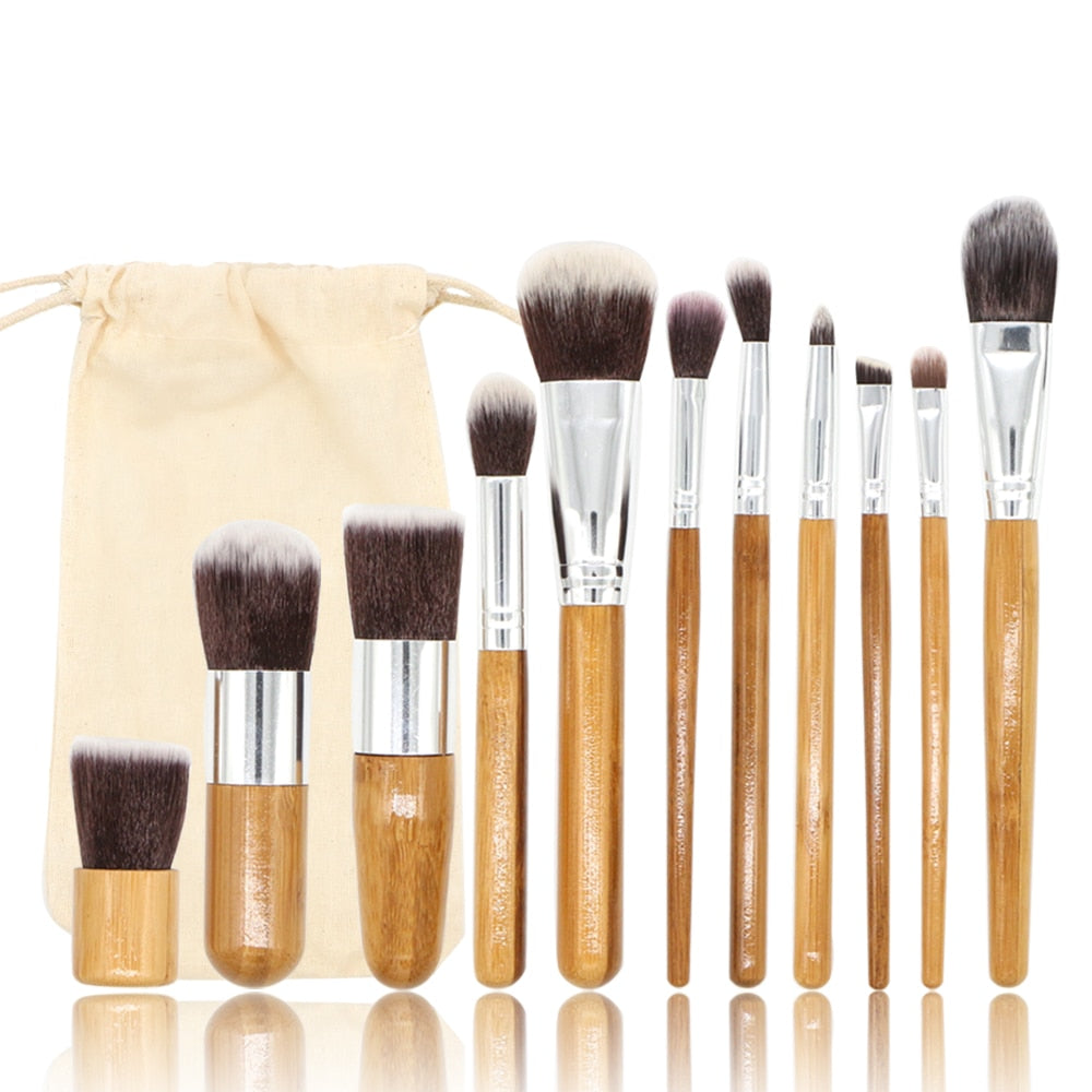 Bamboo Makeup Brushes