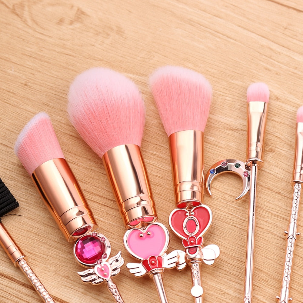 Anime Cosmetic Makeup Brushes