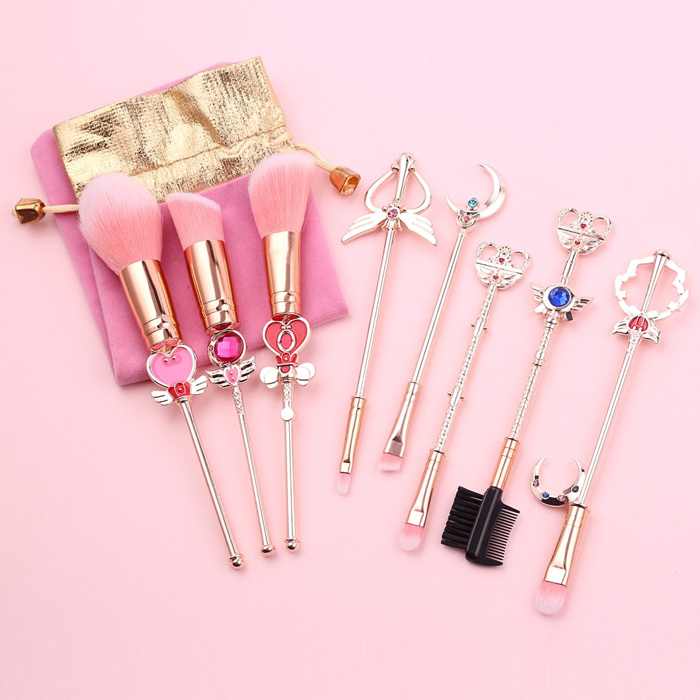 Anime Cosmetic Makeup Brushes