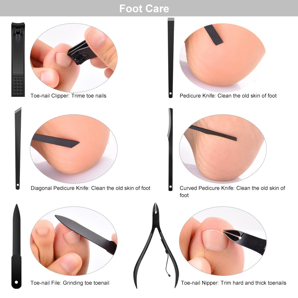 Manicure and Pedicure Tool Kits