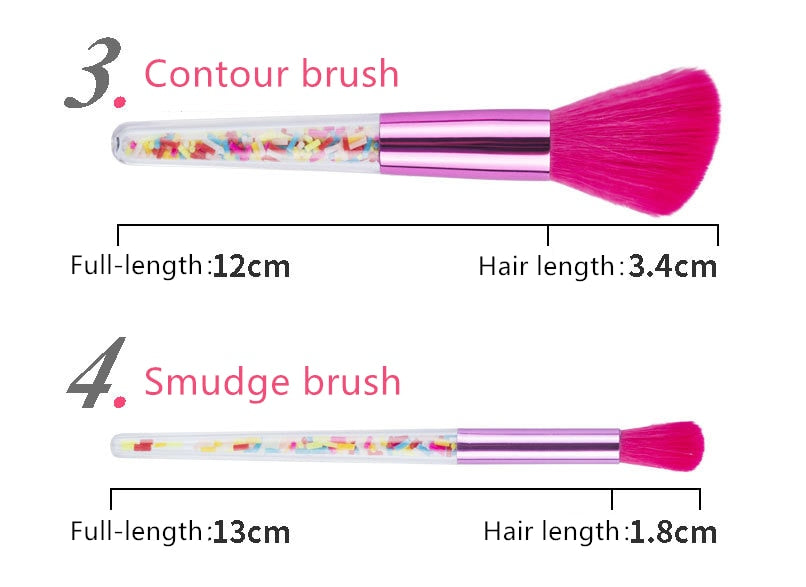 Candy Soft Makeup Brushes