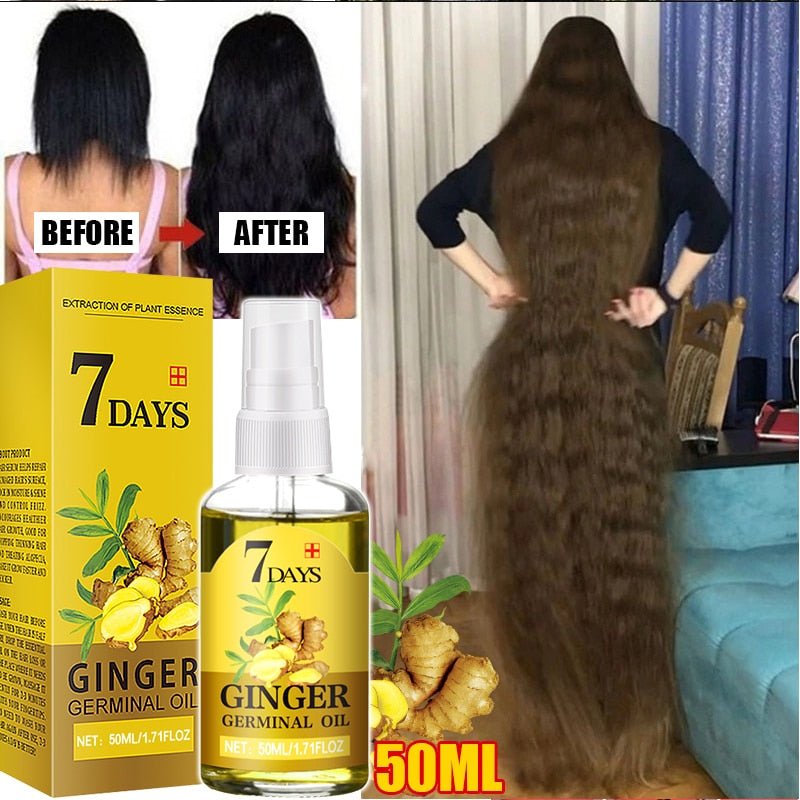 Ginger hair care Oil spray